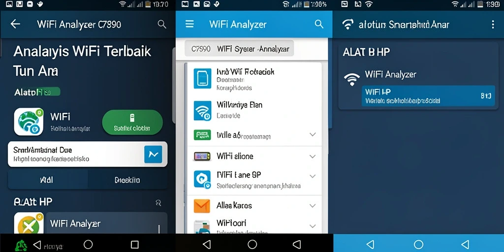 Antarmuka C7890 menampilkan semua informasi penting mengenai jaringan WiFi dengan jelas.