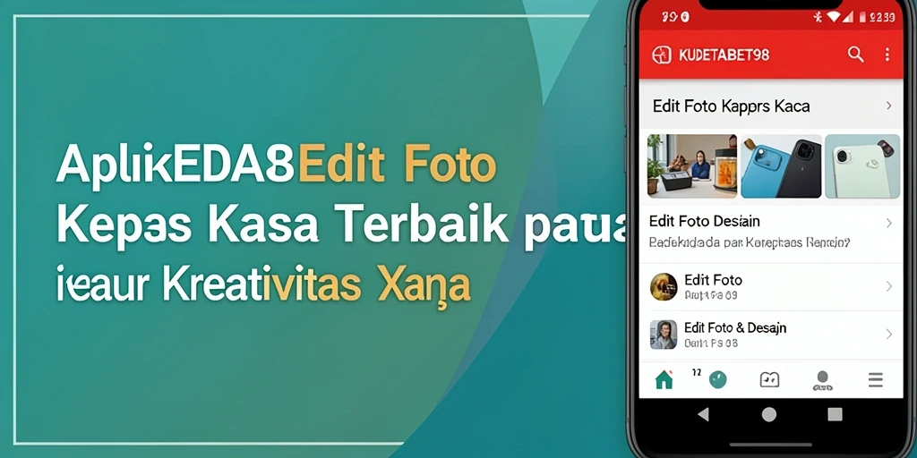 Antarmuka aplikasi KUDETABET98 untuk pengeditan foto yang intuitif dan efisien.