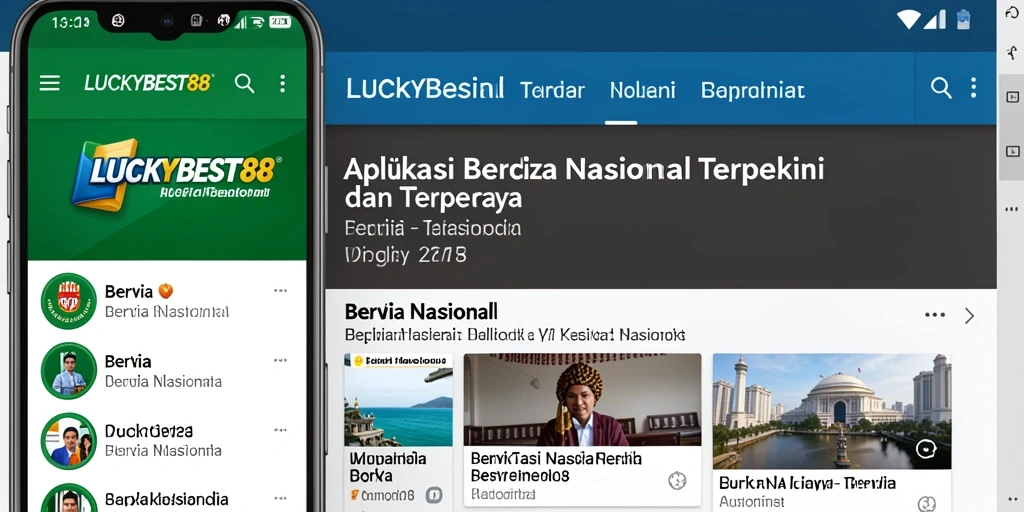Antarmuka pengguna yang menarik dan mudah digunakan di LUCKYBEST88.